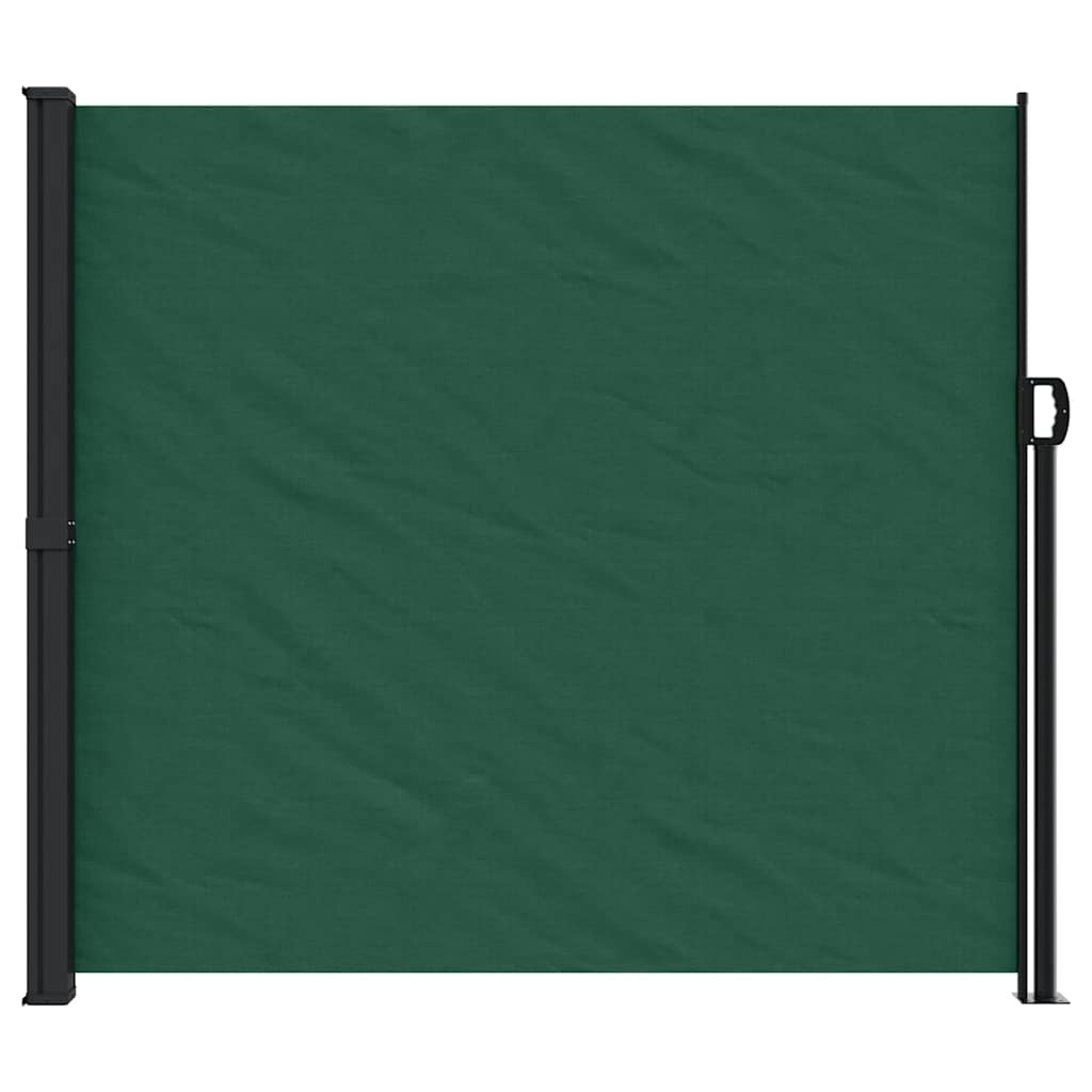 Vidaxl windscherm uittrekbaar 180x300 cm donkergroen