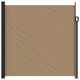 Vidaxl windscherm uittrekbaar 200x300 cm taupe