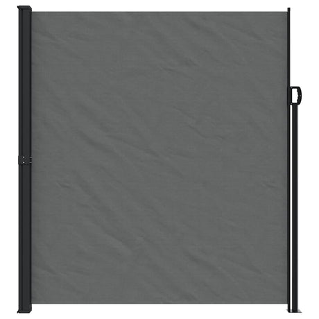 Vidaxl windscherm uittrekbaar 220x300 cm antracietkleurig