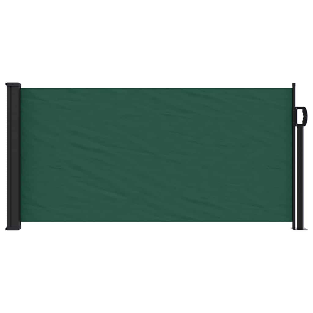 Vidaxl windscherm uittrekbaar 100x500 cm donkergroen
