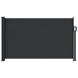 VidaXL Windshield Extendable 120x500 cm Black