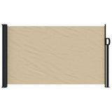 Vidaxl windscherm uittrekbaar 120x500 cm beige