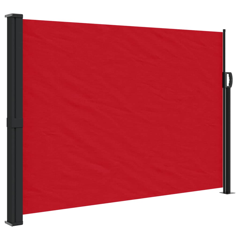 Pare-brise Vidaxl extensible 140x500 cm rouge