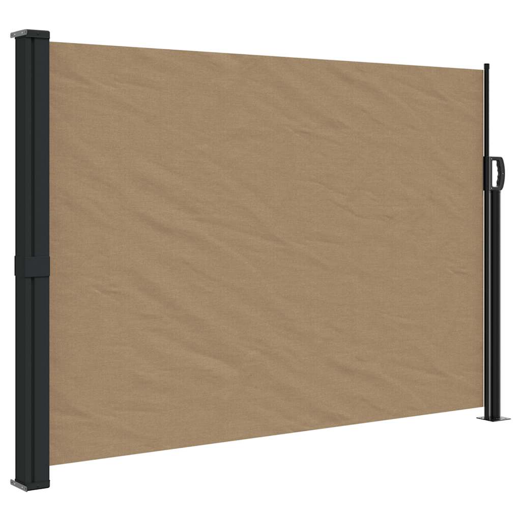 Parabrisas Vidaxl extensible 140x500 cm Taupe