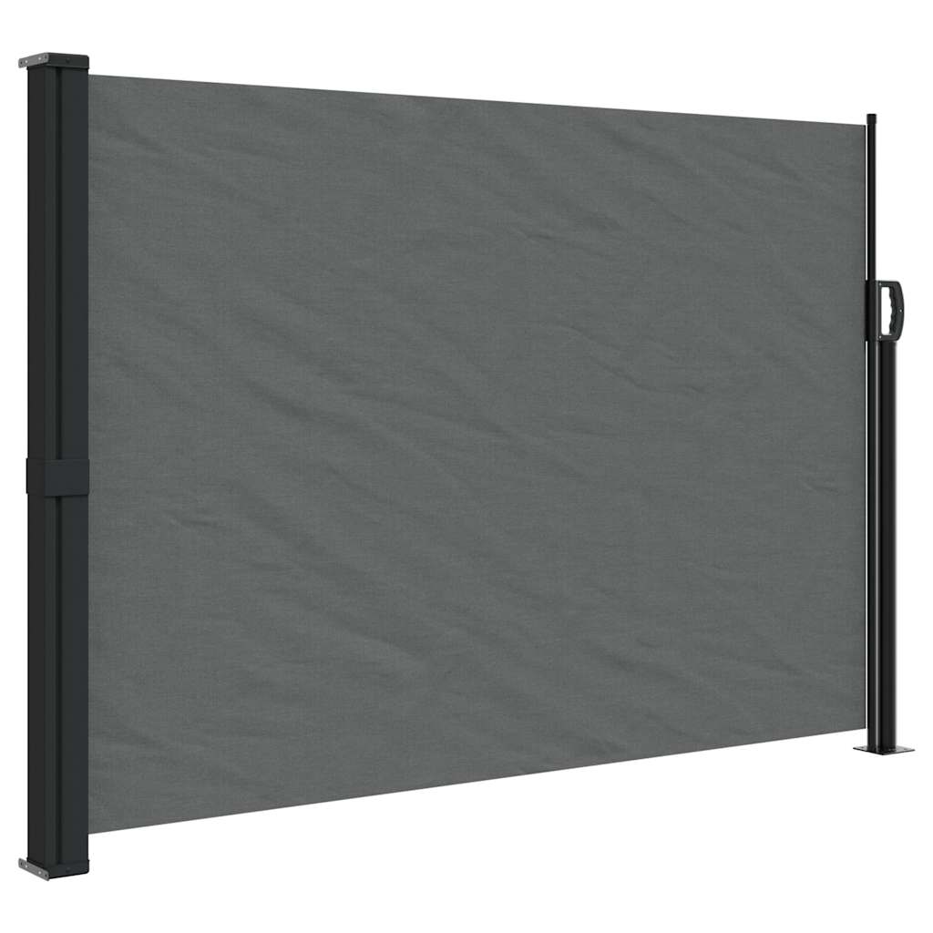 Vidaxl windscherm uittrekbaar 140x500 cm antracietkleurig