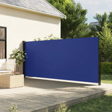 Pare-brise Vidaxl extensible 160x500 cm bleu