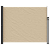 Vidaxl windscherm uittrekbaar 160x500 cm beige