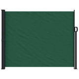 Vidaxl windscherm uittrekbaar 160x500 cm donkergroen