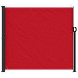 Pare-brise Vidaxl extensible 180x500 cm rouge