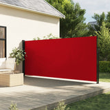 Vidaxl Windschutzscheibe ausziehbar 180 x 500 cm rot