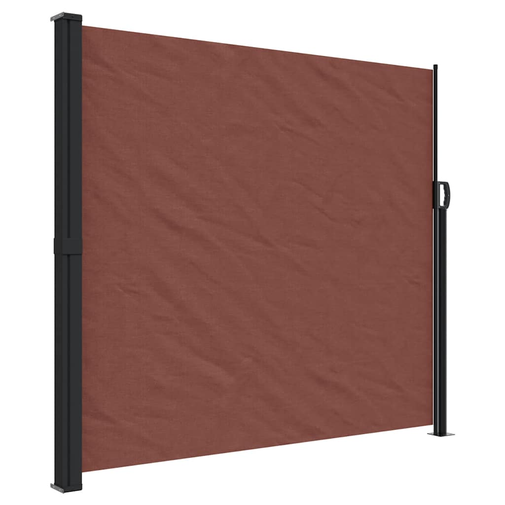 VidaXL Windshield Extendable 180x500 cm brown