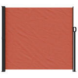 VIDAXL SHANDSHIELD ELEXTABLE 180x500 CM TERRACOTTA