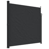 VidaXL Windshield Extendable 200x500 cm Black