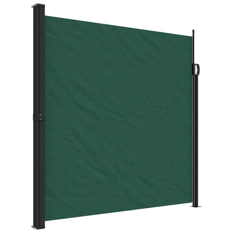 Vidaxl windscherm uittrekbaar 200x500 cm donkergroen