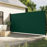 Vidaxl windscherm uittrekbaar 200x500 cm donkergroen