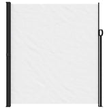 Vidaxl windscherm uittrekbaar 220x500 cm wit