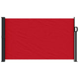 Pare-brise Vidaxl extensible 120x600 cm rouge