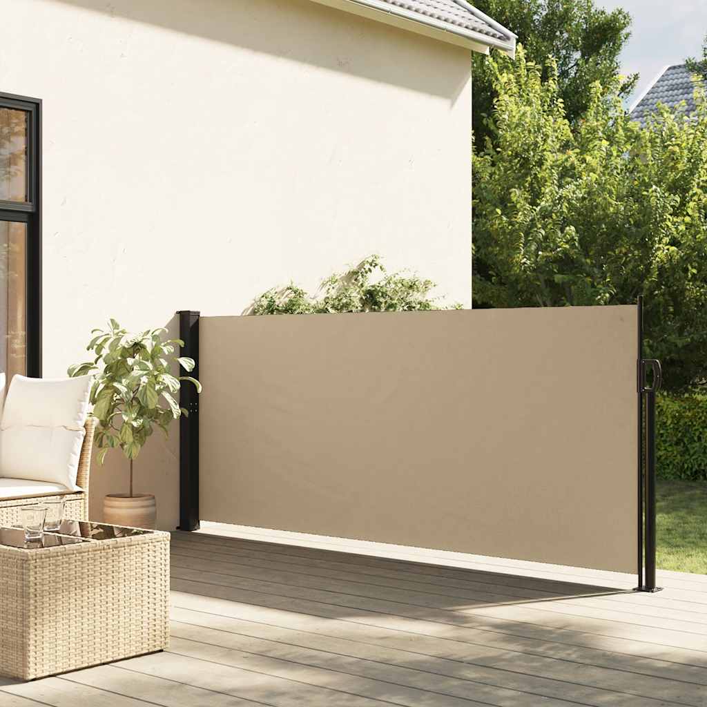 Vidaxl forrude udvides 120x600 cm beige