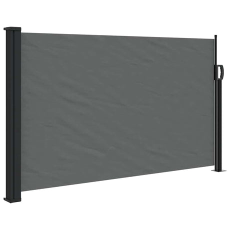 Vidaxl uitschuifbaar zijluifel antraciet 120x600 cm
