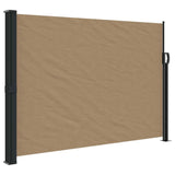 Vidaxl windscherm uittrekbaar 140x600 cm taupe