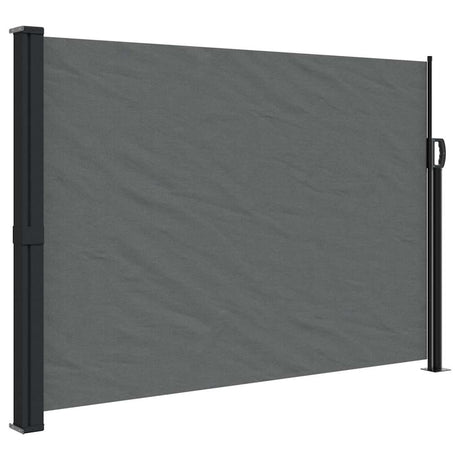 Vidaxl uitschuifbaar zijluifel antraciet 140x600 cm