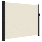 Vidaxl windscherm uittrekbaar 160x600 cm crèmekleurig