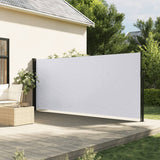 Vidaxl windscherm uittrekbaar 160x600 cm wit