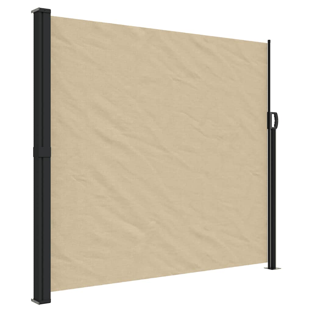 Vidaxl vindrutan utdragbar 180x600 cm beige