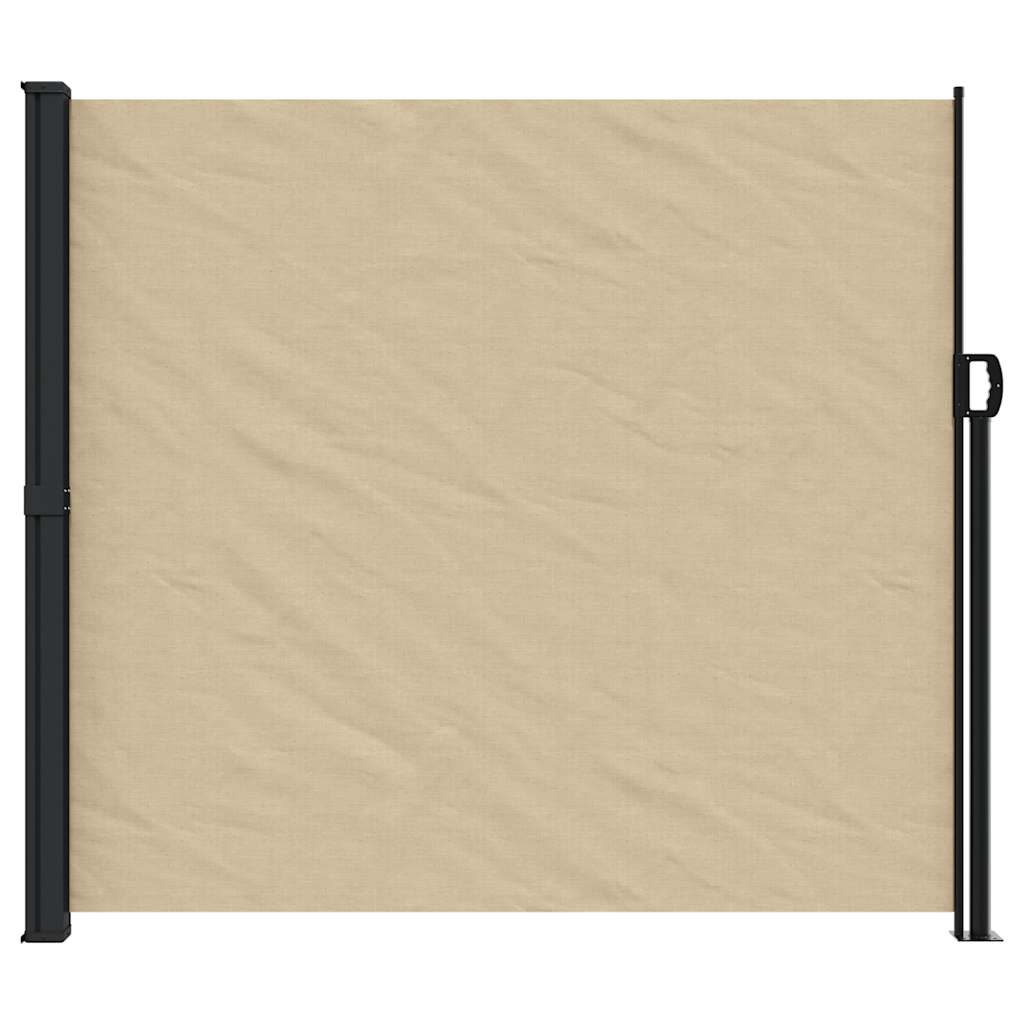 Vidaxl vindrutan utdragbar 180x600 cm beige