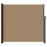 Vidaxl windscherm uittrekbaar 180x600 cm taupe