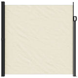 Vidaxl windscherm uittrekbaar 200x600 cm crèmekleurig
