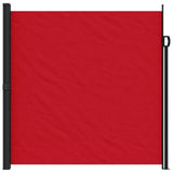 Vidaxl windscherm uittrekbaar 200x600 cm rood