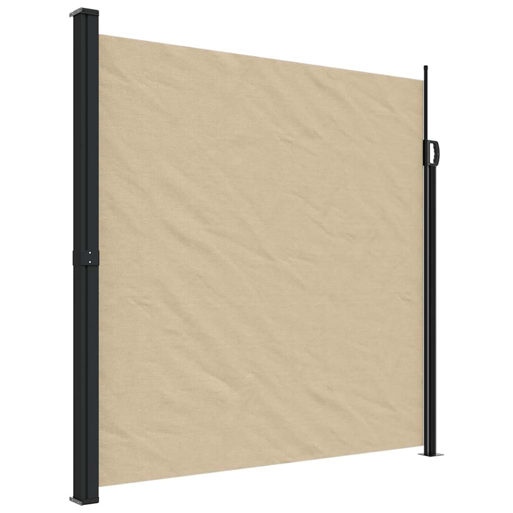 VidaXL Windshield Extendable 200x600 cm Beige