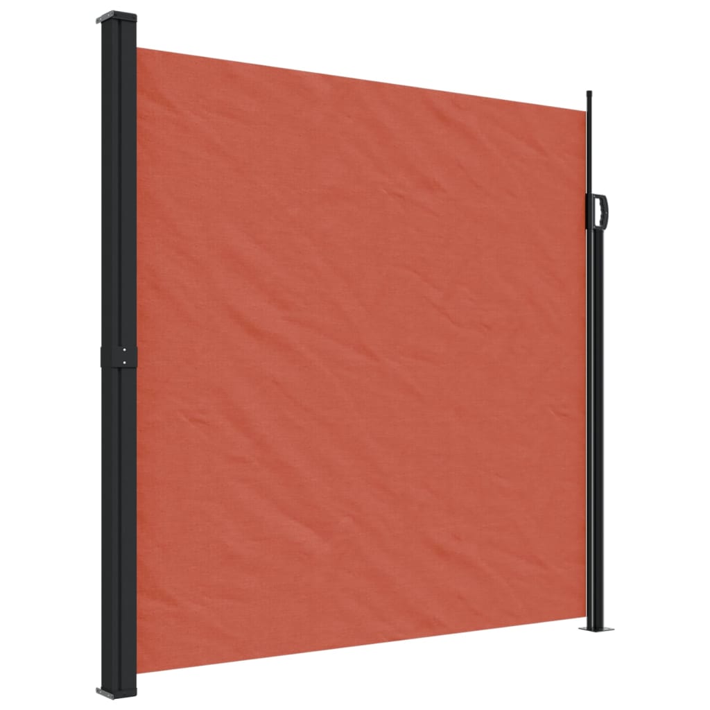 VidaXL Windshield Extendable 200x600 cm Terracotta