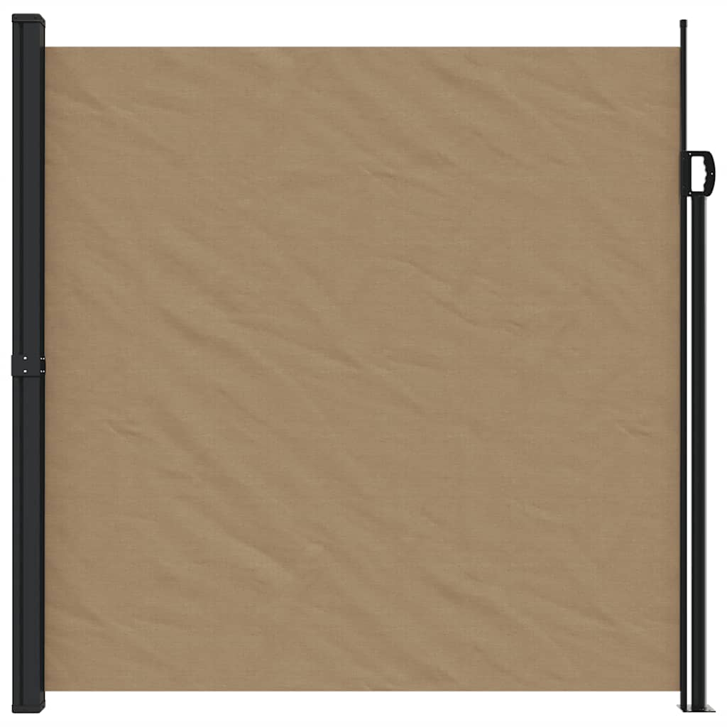 Vidaxl Sandshield rozszerzona 200x600 cm taupe