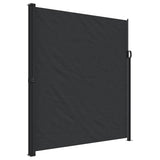 Vidaxl windscherm uittrekbaar 220x600 cm zwart