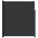 VidaXL Windshield Extendable 220x600 cm Black