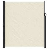 Vidaxl Windshield utdragbar 220x600 cm Cream -Colored