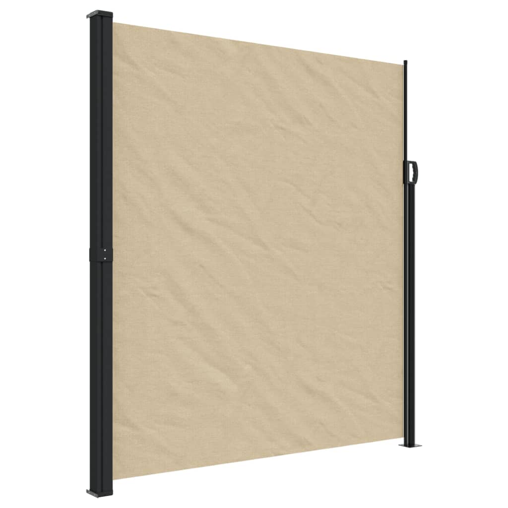 VidaXL Windshield Extendable 220x600 cm Beige