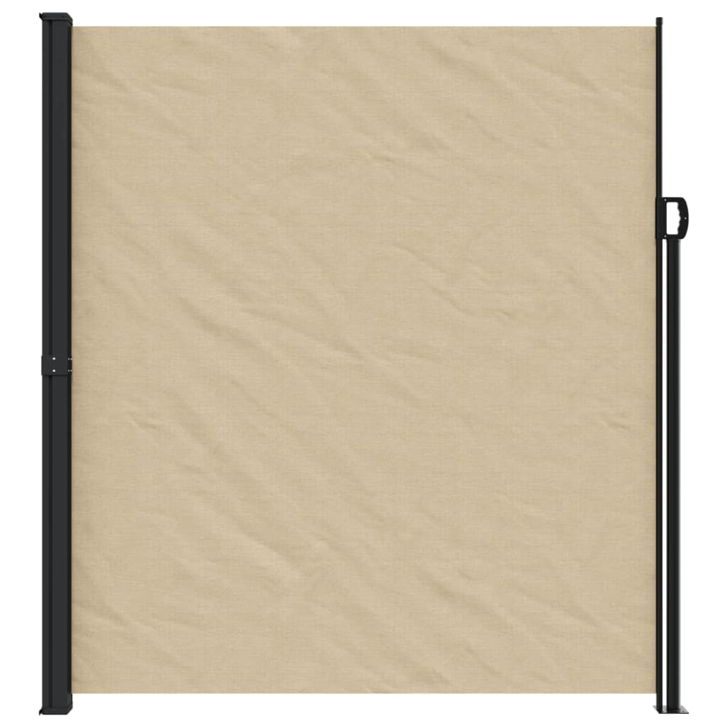 Vidaxl Windshield utvidbar 220x600 cm beige