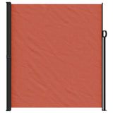 VidaXL Windshield Extendable 220x600 cm Terracotta