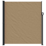 Vidaxl Windshield utvidbar 220x600 cm taupe