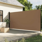 Vidaxl Windshield utvidbar 220x600 cm taupe