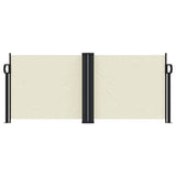 Vidaxl windscherm uittrekbaar 100x600 cm crème