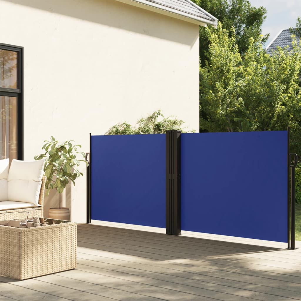 Parabrisas Vidaxl extensible 100x600 cm azul