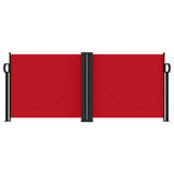Vidaxl windscherm uittrekbaar 100x600 cm rood