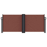 Vidaxl windscherm uittrekbaar 100x600 cm bruin
