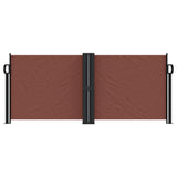 VidaXL Windshield Extendable 100x600 cm brown