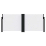 Vidaxl windscherm uittrekbaar 100x600 cm wit