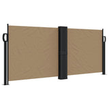 Vidaxl Sandshield Extenble 100x600 cm Taupe